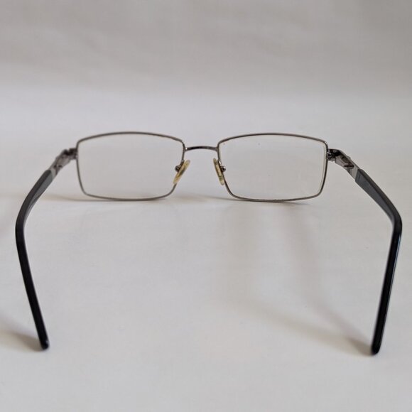 Rectangle Metal Combo Optical Frame Only (Silver) - Picture 4 of 5